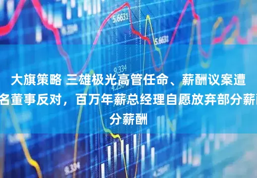 大旗策略 三雄极光高管任命、薪酬议案遭2名董事反对，百万年薪总经理自愿放弃部分薪酬