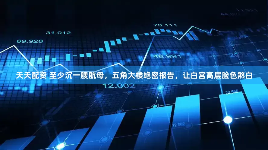 天天配资 至少沉一艘航母，五角大楼绝密报告，让白宫高层脸色煞白